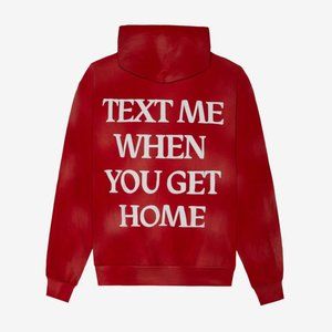 Lonely Ghost Potassium Dye TMWYGH Hoodie - Red 2XL